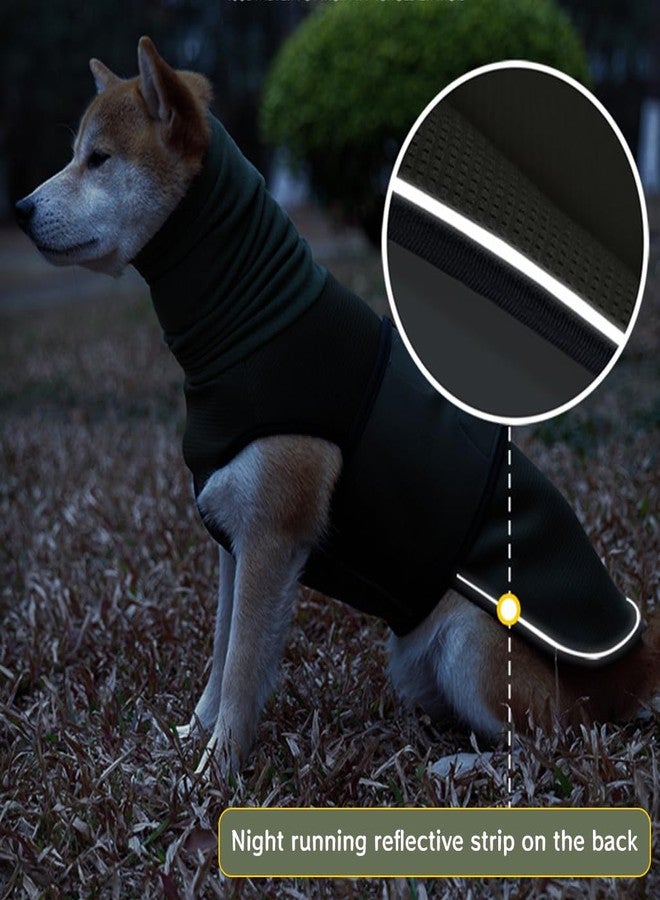 Qpets® Dog Clothes with Head Wrap, Comforting Dog Clothes All Season for Large Medium Breeds, Adjustable Hook and Loop Closure Dog Jacket for Calming Dog/Aid Sleep (Recommended Weight: 30-40KG) - Image 5